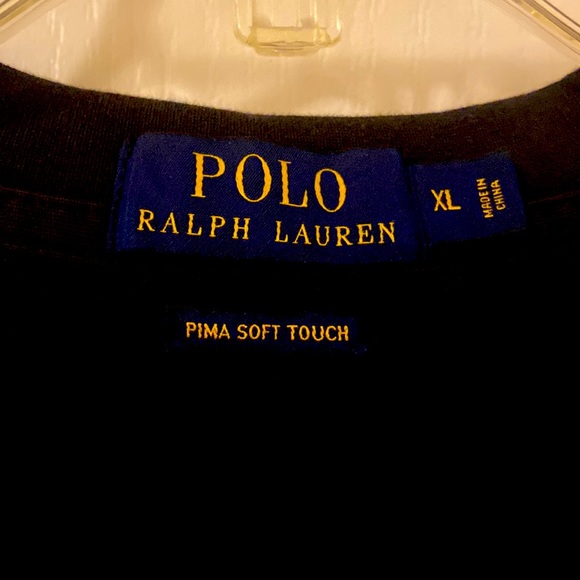 Ralph Lauren Polo Shirt XL Extra Large Black - Picture 8 of 8